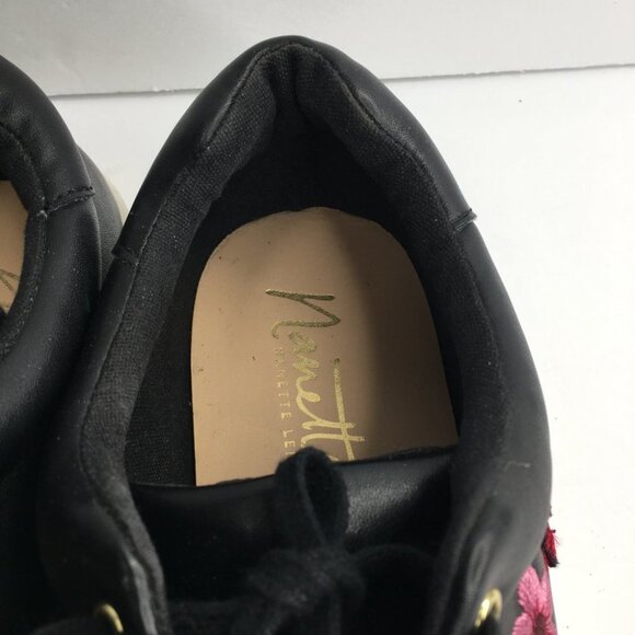 Nanette by Nanette Lepore Wildflower Embroidered Sneaker Size 9.5M - Picture 8 of 12